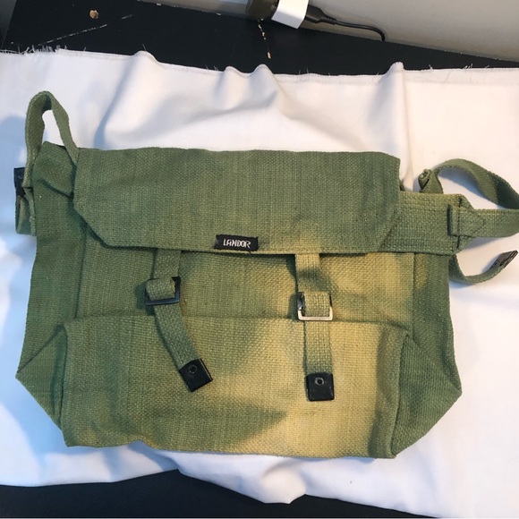 Landor Army Style Knapsack Shoulder Strap Buckle Closure Straps - Picture 7 of 8